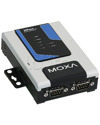 Сервер 2-портовый RS-232/422/485 в Ethernet Moxa NPort 6250 в Кемерово Дополнительное оборудование для ОПС Pintop.ru