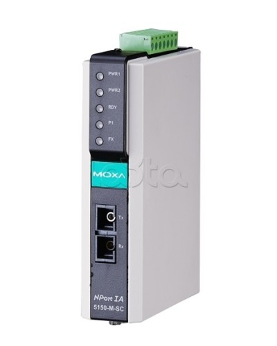 Сервер 1-портовый RS-232/422/485 в Ethernet Moxa NPort IA-5150-M-SC в Кемерово Дополнительное оборудование для ОПС Pintop.ru