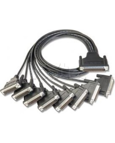 Кабель для 8-портовых плат ISA, PCI, Universal PCI Moxa Opt-8C (CBL-M62M25x8) в Кемерово Дополнительное оборудование для ОПС Pintop.ru