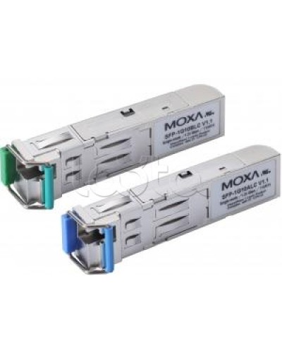 Трансивер-SFP одножильный (WDM) Moxa SFP-1G10BLC в Кемерово Модули SFP/XFP/GBIC Pintop.ru