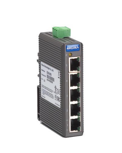 Коммутатор неуправляемый промышленный 5-портовый Moxa EDS-205 в Кемерово Коммутаторы Pintop.ru
