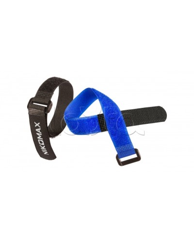 Стяжка-липучка NIKOMAX NMC-CTV290-20-HB-RD-10 (10шт) в Кемерово Стяжки-хомуты Pintop.ru