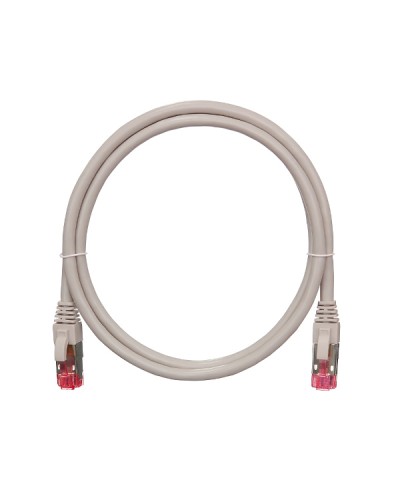 Шнур коммутационный 2хRJ45/8P8C S/FTP кат.6 (NMC-PC4SE55B-020-C-GY) NIKOMAX (2 м) в Кемерово Патчкорды (медные) Pintop.ru