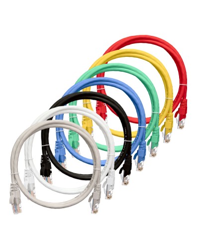 Шнур коммутационный 2хRJ45/8P8C U/UTP кат.5е (NMC-PC4UD55B-030-BL) NIKOMAX (3 м) в Кемерово Патчкорды (медные) Pintop.ru