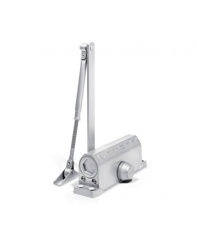 Доводчик дверной с рычажной тягой DC-065 EN3/4/5, серебро NOTEDO DC065S в Кемерово Доводчики Pintop.ru