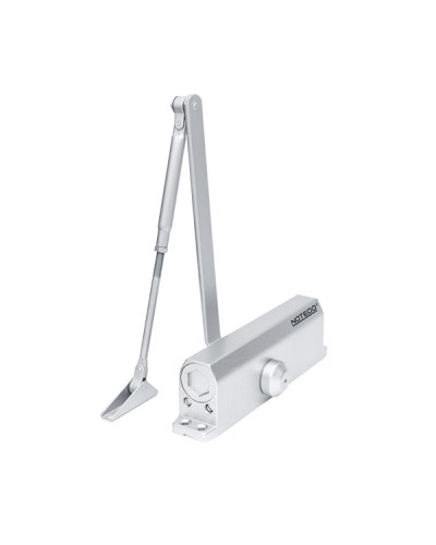 Доводчик NOTEDO DC-110 DA EN3-4, с задержкой закрывания, с рычажной тягой, (бронза) (RAL7013) в Кемерово Доводчики Pintop.ru