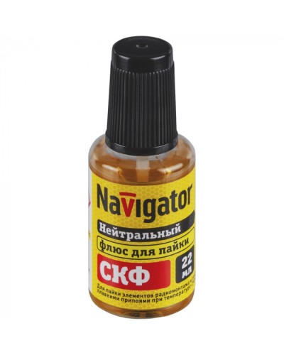 Флюс Navigator 93 264 NEM-Fl02-F22 (СКФ, 22 мл) в Кемерово Аксессуары для кабель-канала Pintop.ru