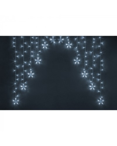 Гирлянда Navigator 95 033 NGF-D038-01 (бахрома-арка звезды CW 2.5*0.8м IP20) в Кемерово Источники света(Лампы) Pintop.ru