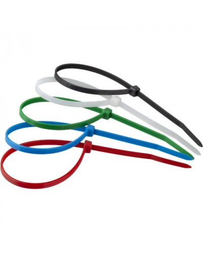 Хомуты Navigator 14 118 NCT-025-150-25-C цветные (25 шт/упак) в Кемерово Стяжки-хомуты Pintop.ru