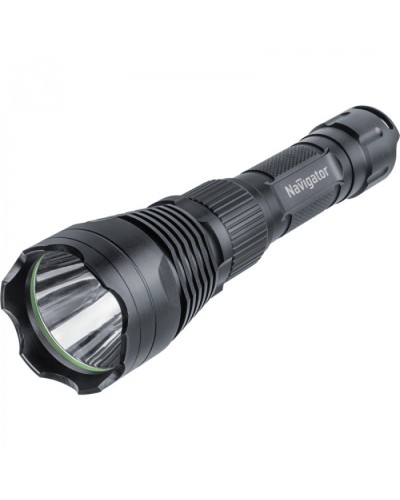 Фонарь Navigator 61 092 NPT-P02-18650 аллюм. проф. CREE LEDx10Вт. Li-ion 2.4 A/h в Кемерово Источники света(Лампы) Pintop.ru