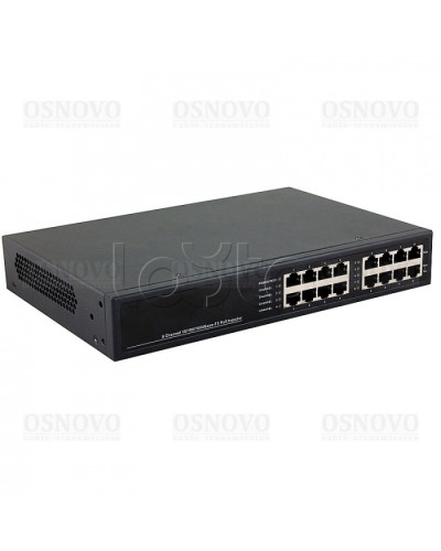 PoE-инжектор Gigabit Ethernet на 8 портов OSNOVO Midspan-8/150RG в Кемерово Блоки питания для кожухов и камер Pintop.ru