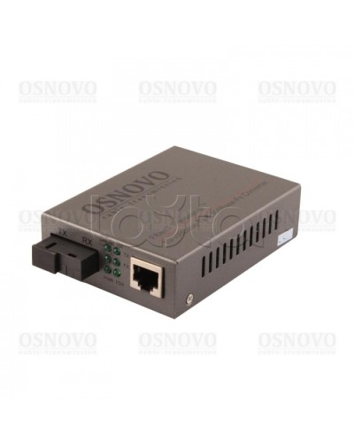 Медиаконвертер Fast Ethernet OSNOVO OMC-100-11S5a в Кемерово Медиаконвертеры Pintop.ru