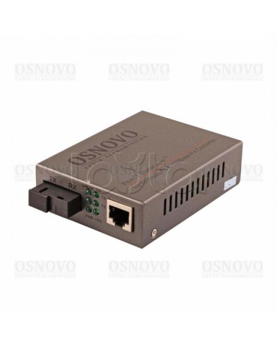 Медиаконвертер Fast Ethernet OSNOVO OMC-100-11S5b в Кемерово Медиаконвертеры Pintop.ru