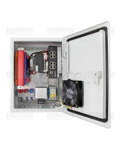 Cтанция базовая, уличная OSNOVO OS-34TB1 в Кемерово Блоки питания для кожухов и камер Pintop.ru