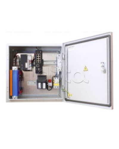 Уличный коммутатор в корусе из нержавеющей стали с термостабилизацией и резервным питанием OSNOVO OSS-44TB1(SW-60812/I) в Кемерово Коммутаторы Pintop.ru