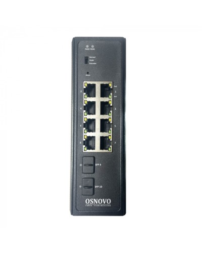 OSNOVO SW-80802-IM(port 90W,360W) Промышленный Web-управляемый PoE коммутатор в Кемерово Коммутаторы Pintop.ru