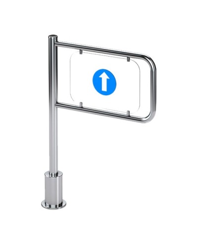 Калитка пружинная уличного исполнения К-11-A левая 1200 Oxgard К-11-А левая 1200 (ВЗР 1993-16) в Кемерово Калитки Pintop.ru