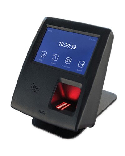 Биометрический терминал учета рабочего времени PERCo- CR11.1K в Кемерово Контроллеры Pintop.ru