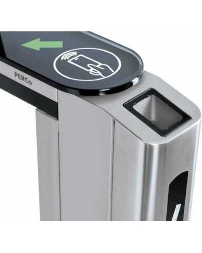 Передняя панель скоростного прохода PERCo-ST-01 со встроенным сканером штрихкода PERCo-FP01Q.1 в Кемерово Ограждения Pintop.ru