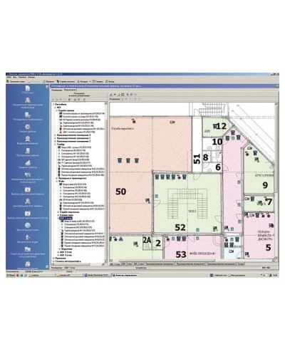 ПО Модуль Мониторинг PERCo-SM08 в Кемерово Сетевая СКУД Perco Pintop.ru