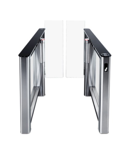 Турникет Скоростной проход PERCo-ST-01 с крышками из нержавеющей стали створки шириной 300 мм в Кемерово Турникеты PERCo Pintop.ru