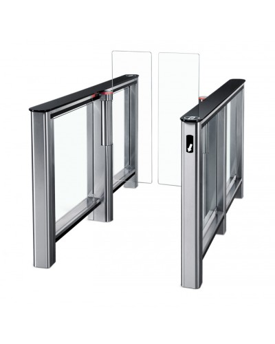 Турникет PERCo-ST-01 с крышками из закаленного стекла со створками Створки шириной 425 мм увеличенной высоты (1500 мм) в Кемерово Турникеты Pintop.ru