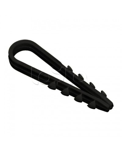 Дюбель-хомут 11-18 черный (100шт/уп) PROCONNECT 07-4522 в Кемерово Стяжки-хомуты Pintop.ru