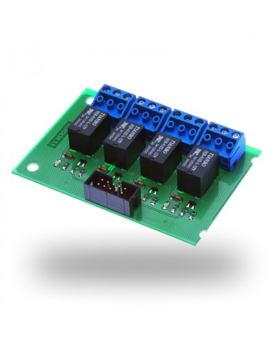 Расширитель релейный Parsec NMO-04 в Кемерово Сетевая СКУД Parsec Pintop.ru