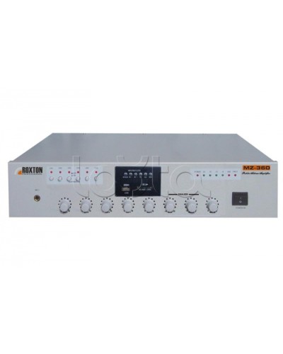 Микшер-усилитель ROXTON MZ-360 в Кемерово Система оповещения и трансляции Roxton Pintop.ru