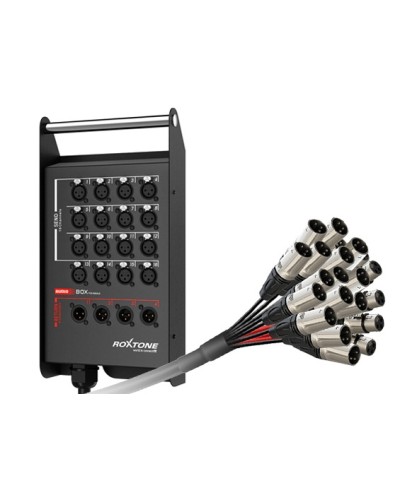 Кабель многожильный со сценической коробкой, с разъемами Roxtone+Neutrik ROXTONE STBN1604L35 в Кемерово Аксессуары для СОУЭ Pintop.ru