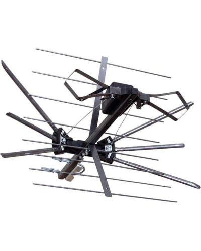 Антенна ТВ наружная АКТИВНАЯ для аналогового и цифрового ТВ REXANT (34-0401) в Кемерово Системы видеонаблюдения Pintop.ru