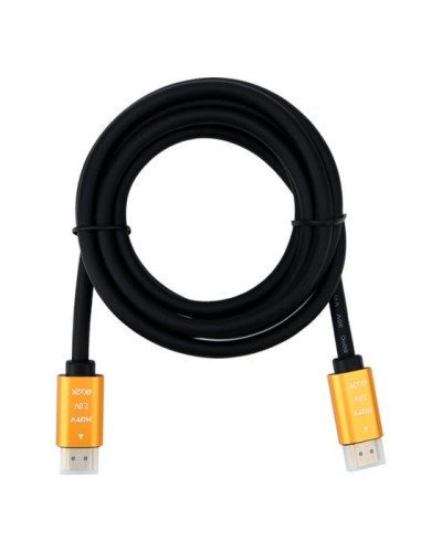 Кабель HDMI - HDMI 2.0, 2м, Gold REXANT 17-6104 в Кемерово Системы видеонаблюдения Pintop.ru