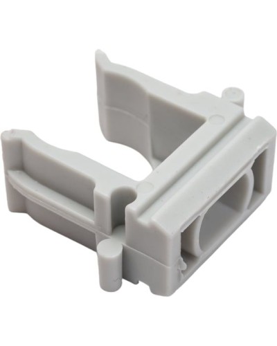 Крепёж-клипса для труб ø16 мм, серая (100 шт/уп)Rexant (28-0116-2) в Кемерово Держатели, клипсы, скобы Pintop.ru