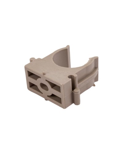 Крепёж-клипса для труб ø20 мм, серая (100 шт/уп)Rexant (28-0120-2) в Кемерово Держатели, клипсы, скобы Pintop.ru