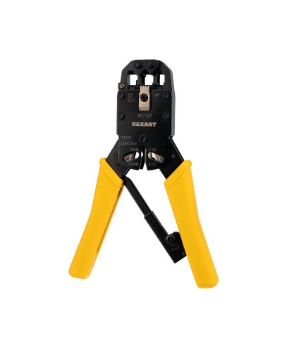 Кримпер для обжима 10P10C / 8P8C / 6P6C / 4P4C (HT-200R) (TL-200R) REXANT (12-3442) в Кемерово Монтажные материалы Pintop.ru