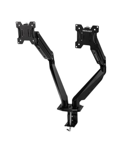 Кронштейн для двух мониторов 13-32, настольный с газлифтом, серия PROFI REXANT 38-0357 в Кемерово Системы видеонаблюдения Pintop.ru