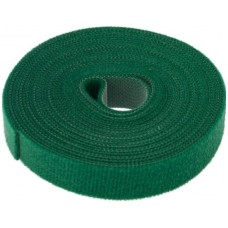 Лента-липучка многоразовая 5 м х 20мм, зеленая (1 шт/уп) REXANT 07-7523