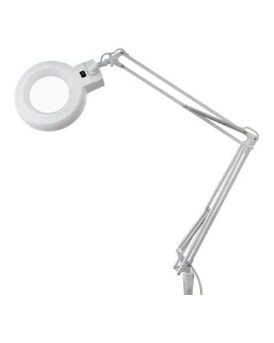 Лупа на струбцине круглая настольная 8Х с подсветкой REXANT (31-0021) в Кемерово Монтажные материалы Pintop.ru