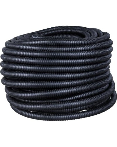 Металлорукав в ПВХ изоляции МРПИнг-20 (РЗ-Ц-ПВХнг), черный REXANT (28-2020-50) в Кемерово Металлорукав Pintop.ru