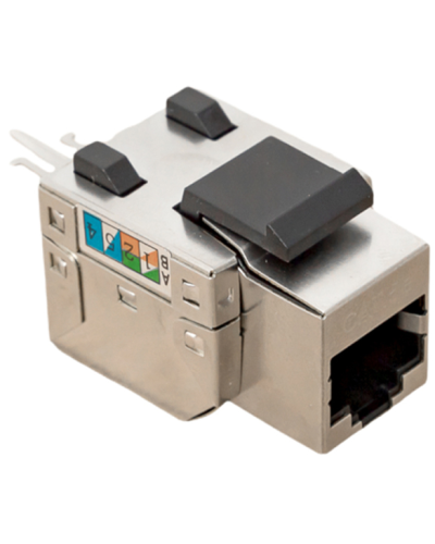 Модуль Keystone Jack RJ-45(8P8C), FTP экранированный, CAT 6, тип 90 градусов REXANT PRO 02-0272 в Кемерово Модули Keystone Pintop.ru