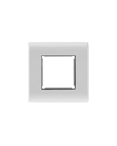 Панель лицевая 80х80 для модуля Mosaic, металлический суппорт 03-0130 в Кемерово Вентиляторные модули Pintop.ru