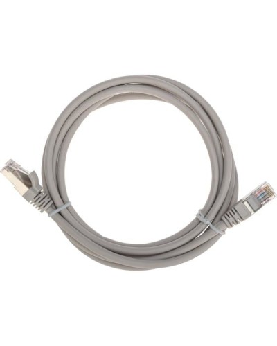 Патч-корд F/UTP, CAT 5e, RJ45-RJ45, 26AWG, LSZH, серый, 2м REXANT 02-0110-2 в Кемерово Патчкорды (медные) Pintop.ru