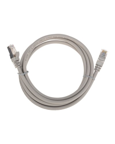 Патч-корд F/UTP, CAT 6, RJ45-RJ45, 26AWG, LSZH, серый, 2м REXANT 02-0210-2 в Кемерово Патчкорды (медные) Pintop.ru