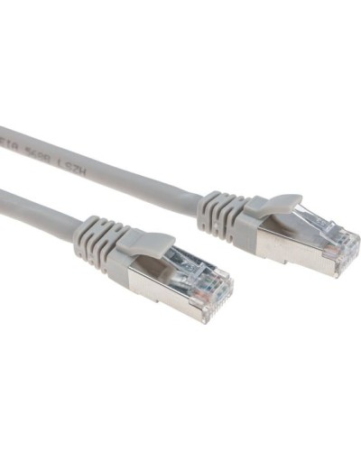 Патч-корд F/UTP, CAT 6, RJ45-RJ45, 26AWG, LSZH, серый, 5м REXANT 02-0210-5 в Кемерово Патчкорды (медные) Pintop.ru
