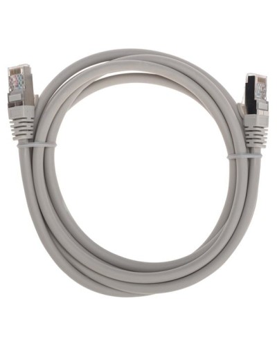 Патч-корд S/FTP, CAT 6A (10G), RJ45-RJ45, 28AWG, LSZH, серый, 2м REXANT 02-0390-2 в Кемерово Патчкорды (медные) Pintop.ru