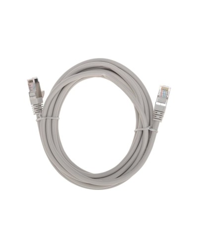 Патч-корд S/FTP, CAT 6A (10G), RJ45-RJ45, 28AWG, LSZH, серый, 3м REXANT 02-0390-3 в Кемерово Патчкорды (медные) Pintop.ru