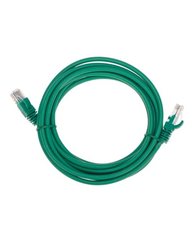 Патч-корд U/UTP, CAT 5e, RJ45-RJ45, 26AWG, LSZH, зеленый, 3м REXANT 02-0106-3 в Кемерово Патчкорды (медные) Pintop.ru