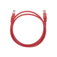 Патч-корд U/UTP, CAT 5e, RJ45-RJ45, 26AWG, LSZH, красный, 1м REXANT 02-0103-1