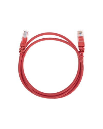 Патч-корд U/UTP, CAT 5e, RJ45-RJ45, 26AWG, LSZH, красный, 1м REXANT 02-0103-1 в Кемерово Патчкорды (медные) Pintop.ru