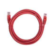 Патч-корд U/UTP, CAT 5e, RJ45-RJ45, 26AWG, LSZH, красный, 3м REXANT 02-0103-3
